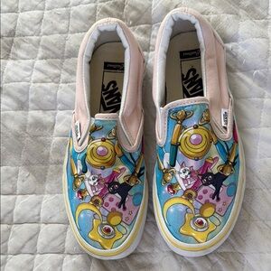 Vans Sailor Moon Cat and Wand Sneakers